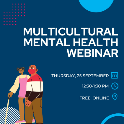 Multicultural mental health webinar 21.08.25